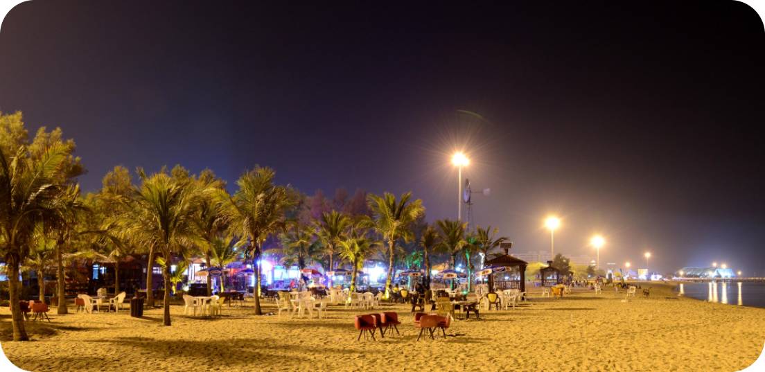 بازارهای شبانه کیش